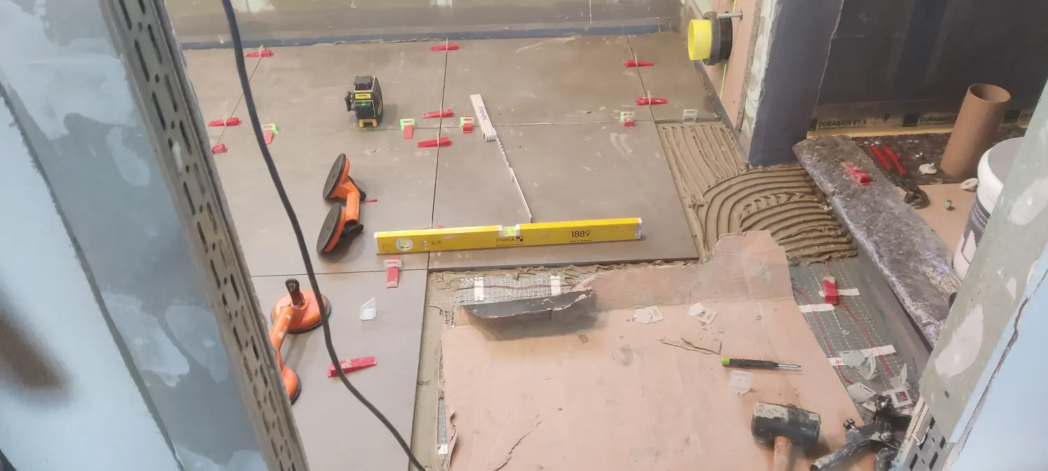 Fliesenverlegearbeiten von Innenausbau Sternberg